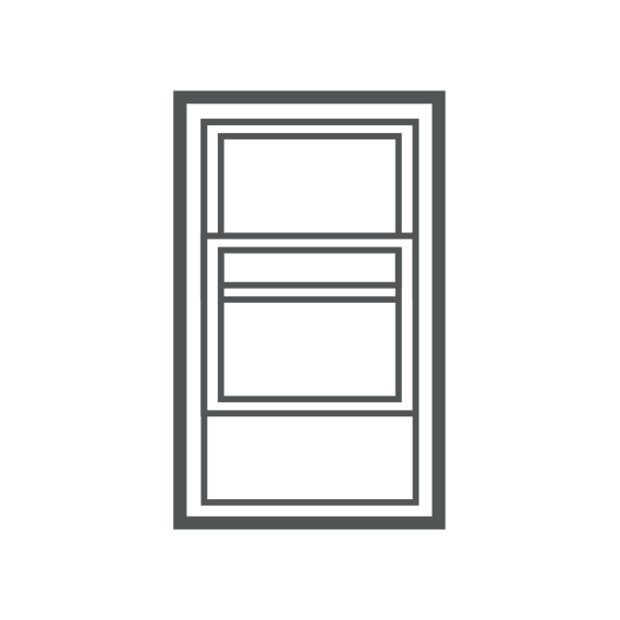 Single hung window